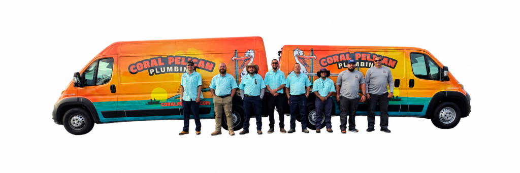 Coral Pelican Guys with trucks